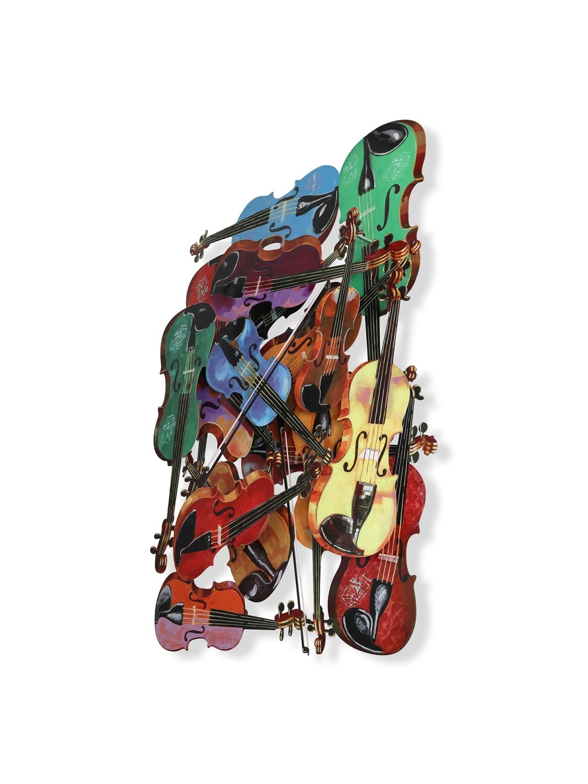 Strings of Harmony: David Gerstein Hand Painted Limited Edition Wall S